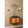 ELDA vannas istabas sienas lampa 1x33W G9 IP44 melna (Lucide)