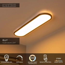 ELLY LED griestu gaismeklis 36 W 2700-4000 K opāla (Lucide)