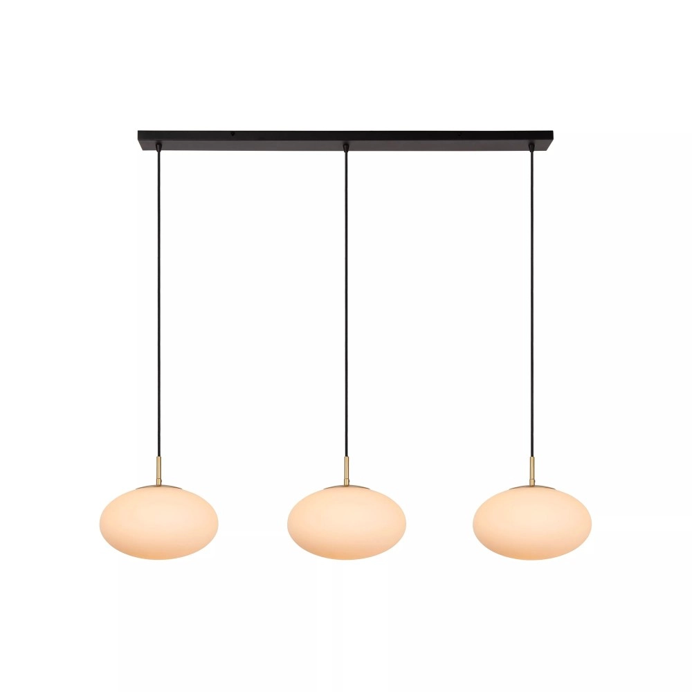 ELYSEE piekaramā lampa 3 x E27 opāla stikla (Lucide)