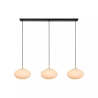 ELYSEE piekaramā lampa 3 x E27 opāla stikla (Lucide)
