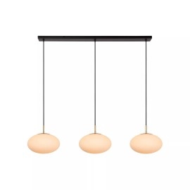 ELYSEE piekaramā lampa 3 x E27 opāla stikla (Lucide)