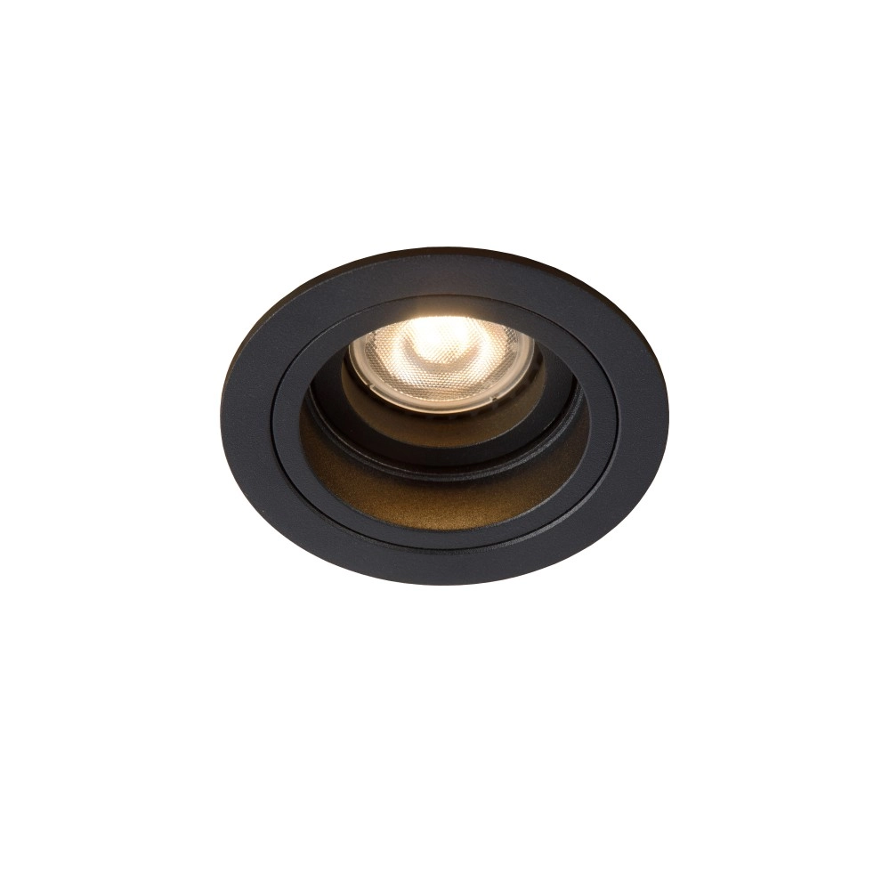 EMBED iebūvējamais prožektors 1xGU10 melna (Lucide)