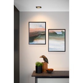 EMBED iebūvējamais prožektors 1xGU10 melna (Lucide)