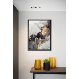 EMBED iebūvējamais prožektors 2xGU10 melna (Lucide)