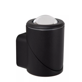 ERIN āra sienas prožektors 1x5W Integrated LED IP65 melna (Lucide)