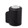 ERIN āra sienas prožektors 1x5W Integrated LED IP65 melna (Lucide)