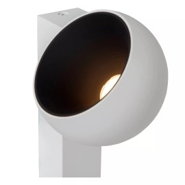 ESFERA sienas lampa LED dimmējama 9W 2700K balta (Lucide)