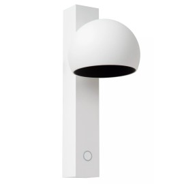 ESFERA sienas lampa LED dimmējama 9W 2700K balta (Lucide)