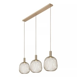 ESTEREL piekaramā lampa 3xGU10 MR11, taupe (Lucide)