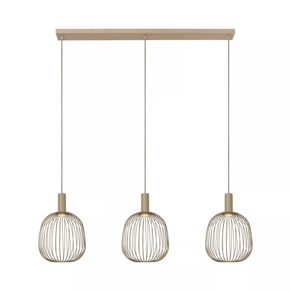ESTEREL piekaramā lampa 3xGU10 MR11, taupe (Lucide)