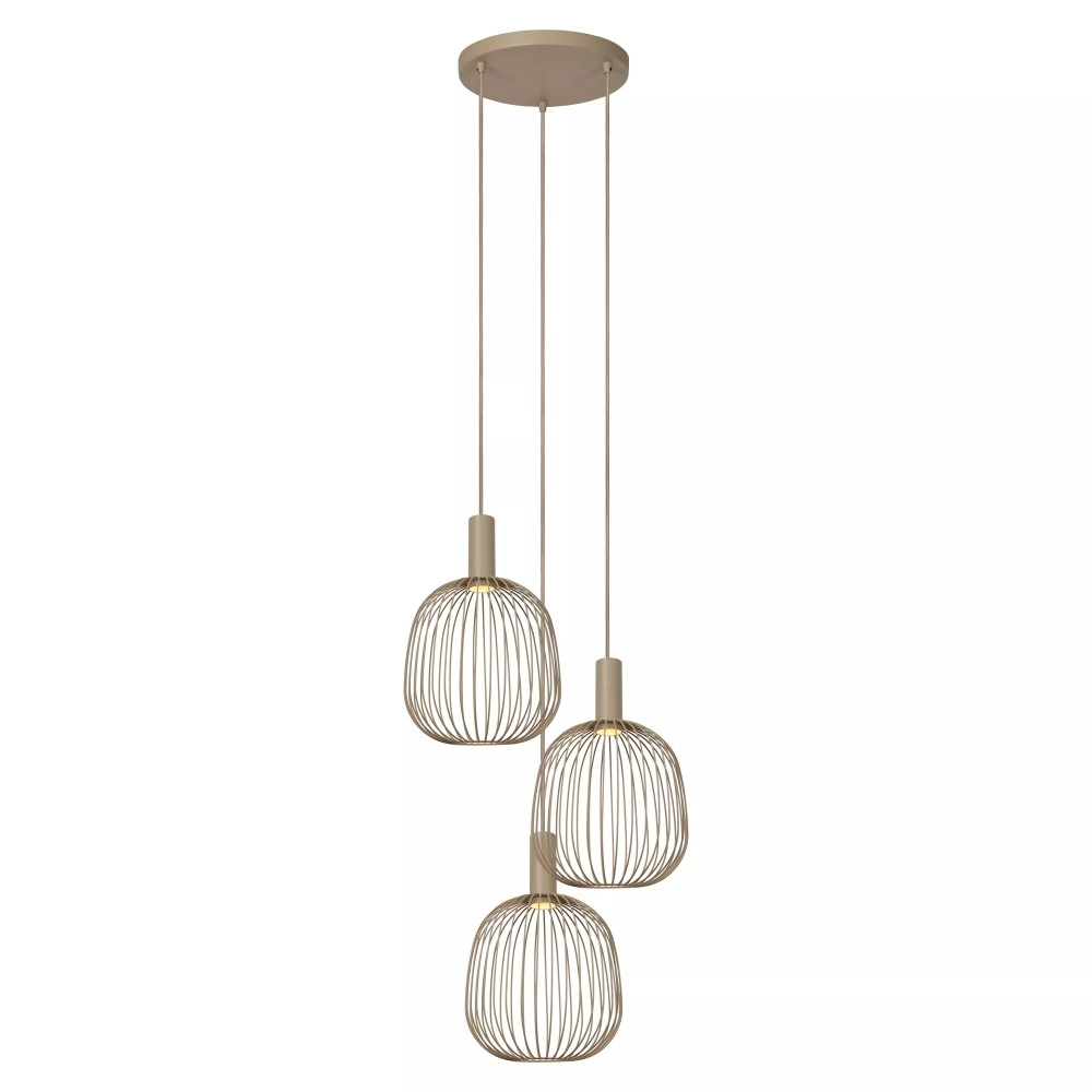 ESTEREL piekaramā lampa 3xGU10 MR11, taupe (Lucide)