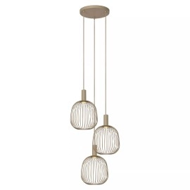 ESTEREL piekaramā lampa 3xGU10 MR11, taupe (Lucide)