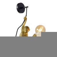 EXTRAVAGANZA CHIMP sienas lampa 1 x 60 W E27 melna (Lucide)