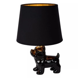 EXTRAVAGANZA SIR WINSTON galda lampa 1xE14 25 W melna (Lucide)