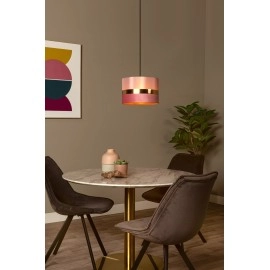 EXTRAVAGANZA TUSSE piekaramā lampa E27 rozā (Lucide)