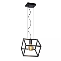 FABIAN Piekaramā lampa 1x40W E27 melna (Lucide)
