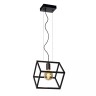 FABIAN Piekaramā lampa 1x40W E27 melna (Lucide)
