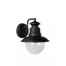 FIGO āra sienas lampa 1xE27 melna (Lucide)
