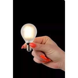 P45 filament LED spuldze E14 1 × 4 W 400 lm 2700 K dimmējama matēta (Lucide)