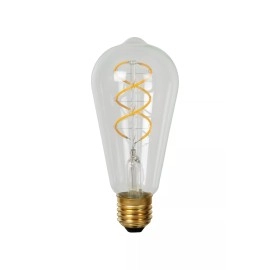 ST64 filament LED spuldze E27 1 × 4,9 W 450 lm 2700 K dimmējama caurspīdīga (Lucide)