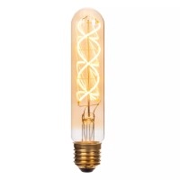 T32 H15 cm filament LED spuldze E27 1 × 4,9 W 410 lm 2200 K dimmējama dzintara (Lucide)