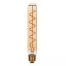 T32 H20 cm filament LED spuldze E27 1 × 4,9 W 440 lm 2200 K dimmējama dzintara (Lucide)
