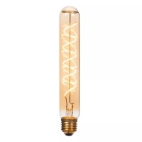 T32 H20 cm filament LED spuldze E27 1 × 4,9 W 440 lm 2200 K dimmējama dzintara (Lucide)