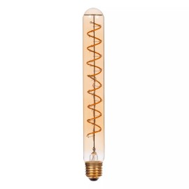 T32 H25 cm filament LED spuldze E27 1 × 4,9 W 450 lm 2200 K dimmējama dzintara (Lucide)