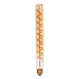 T32 H30 cm filament LED spuldze E27 1 × 4,9 W 450 lm 2200 K dimmējama dzintara (Lucide)