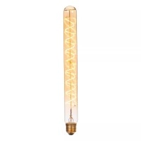 T32 H30 cm filament LED spuldze E27 1 × 4,9 W 450 lm 2200 K dimmējama dzintara (Lucide)