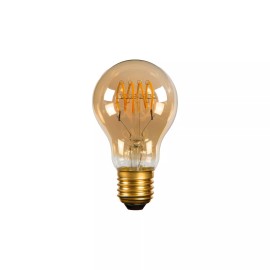 A60 filament LED spuldze E27 1 × 4,9 W 420 lm 2200 K dimmējama dzintara (Lucide)