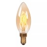 C35 filament LED spuldze E14 1 × 3 W 200 lm 2200 K dimmējama dzintara (Lucide)