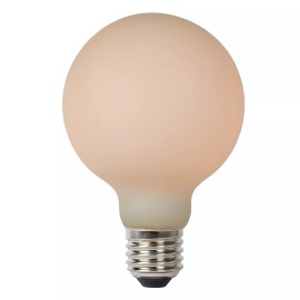 G80 filament LED spuldze E27 1 × 8 W 1080 lm 2700 K dimmējama opāla (Lucide)