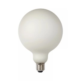 G125 filament LED spuldze E27 1 × 8 W 1080 lm 2700 K dimmējama opāla (Lucide)