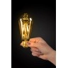ST64 filament LED spuldze E27 1 × 5 W 600 lm 2700 K dimmējama dzintara (Lucide)