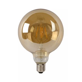 G125 filament LED spuldze E27 1 × 8 W 900 lm 2700 K dimmējama dzintara (Lucide)