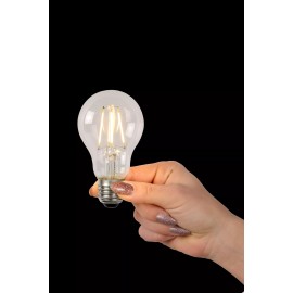 A60 Class A filament LED spuldze E27 1 × 7 W 1480 lm 2700 K nedimmējama caurspīdīga (Lucide)