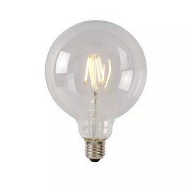 G125 Class A filament LED spuldze E27 1 × 7 W 1480 lm 2700 K nedimmējama caurspīdīga (Lucide)
