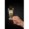 ST64 E27 filament LED spuldze 7 W, 1300 lm, 2700 K, B energoefektivitātes klase (Lucide)