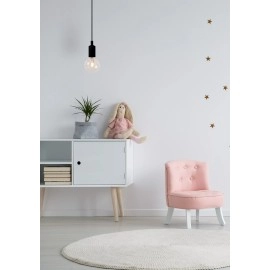 FIX piekaramā lampa Ø10 cm E27 melna (Lucide)