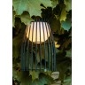 FJARA uzlādējama āra LED galda lampa 0,3 W 3000 K melna (Lucide)