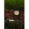 FJARA uzlādējama āra LED galda lampa 0,3 W 3000 K melna (Lucide)