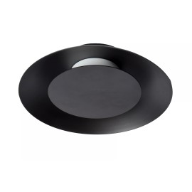 FOSKAL griestu lampa Ø21,5 cm LED 1x6W 2700K melna (Lucide)