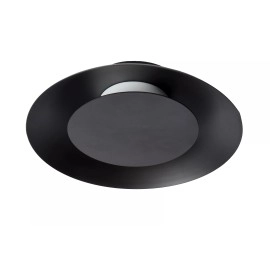 FOSKAL griestu lampa Ø21,5 cm LED 1x6W 2700K melna (Lucide)
