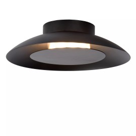 FOSKAL griestu lampa Ø21,5 cm LED 1x6W 2700K melna (Lucide)