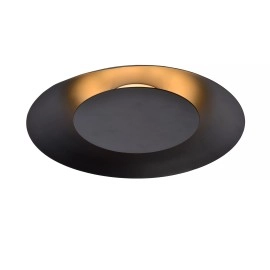 FOSKAL griestu lampa Ø34,5 cm LED 1x12W 2700K melna (Lucide)