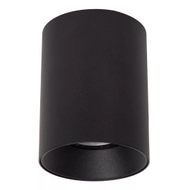 GERTI griestu spot gaismeklis Ø8 cm 1xGU10 40 W melns (Lucide)