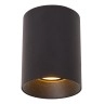 GERTI griestu spot gaismeklis Ø8 cm 1xGU10 40 W melna (Lucide)