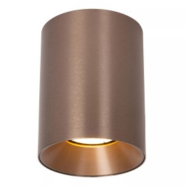 GERTI griestu spot gaismeklis Ø8 cm 1xGU10 40 W kafijas (Lucide)