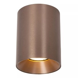 GERTI griestu spot gaismeklis Ø8 cm 1xGU10 40 W kafijas (Lucide)